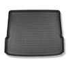 Alfombra para maletero adecuada para Mercedes-Benz EQB X243 SUV (12.2021-....) - Protector maletero - Alfombrilla maletero antideslizante - 5 plazas; parte superior del maletero; base móvil en la posición más alta; 7 plazas - 3a fila abatible
