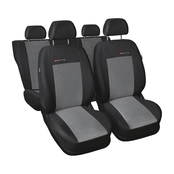 Fundas de asientos hechas a medida para Mitsubishi Lancer IX Berlina, Sportback (2007-2016) - E2