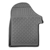 Conjunto de alfombrilla para maletero y alfombrillas para el interior del coche TPE para: Mercedes-Benz Vito W447 Tourer (10.2014-....) - para detrás de la 2a fila de asientos; versión larga (distancia entre ejes 3.200 mm; longitud del coche 5.140 mm); si