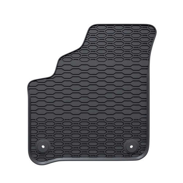 Alfombrillas de goma adecuadas para Skoda Citigo-e iV Hatchback (2019-2020) - alfombras para coche - negro - 4 unidades