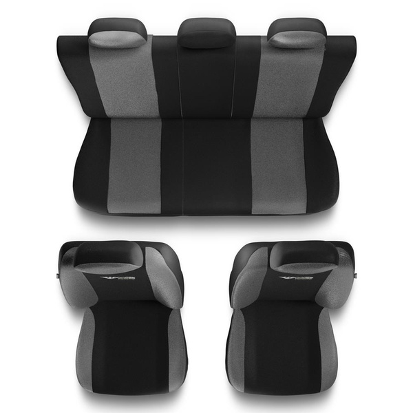 Fundas universales para asientos de coche para Dacia Duster I, II, III (2010-....) - TG-S