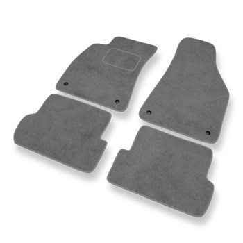 Alfombrillas de Velour adecuadas para Audi A4 III B7 Avant, Cabrio, Sedan (2004-