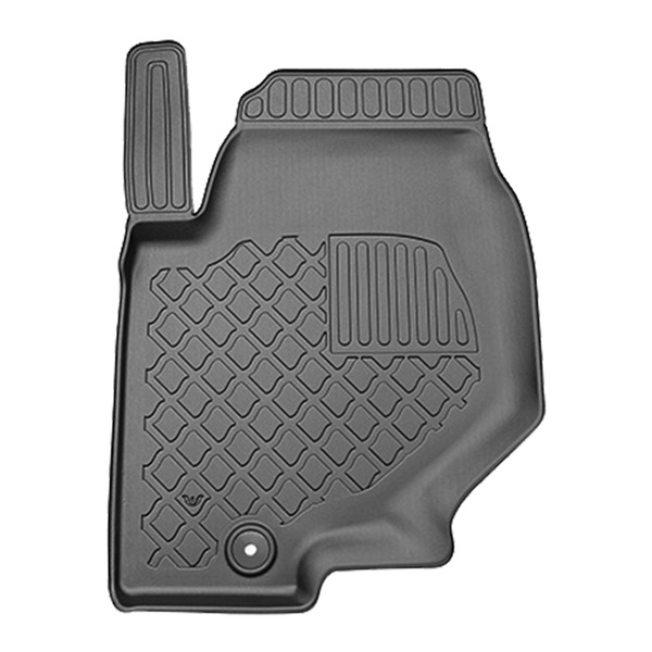 Alfombrillas de TPE adecuadas para Ssangyong Rexton II SUV (11.2017-....) - sin la tercera fila - alfombras para coche