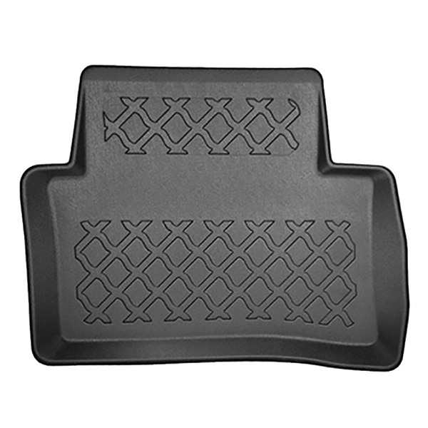 Conjunto de alfombrilla para maletero y alfombrillas para el interior del coche TPE para: Mercedes-Benz Classe E W212 Berlina (03.2009-03.2016) - sin compartimentos; la superficie del depósito se levanta en los asientos de atrás
