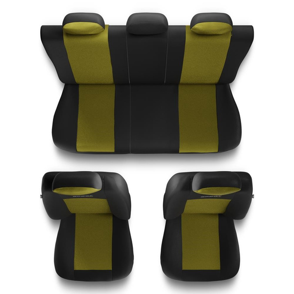 Fundas universales para asientos de coche para Audi A4 B5, B6, B7, B8, B9 (1995-2024) - S-Y