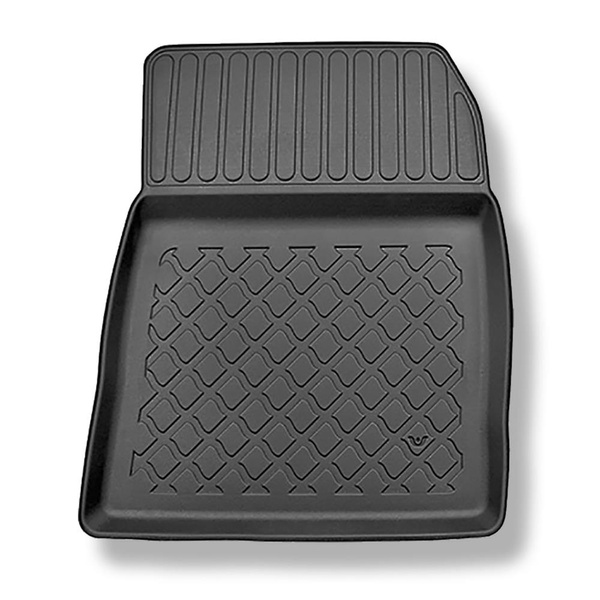 Conjunto de alfombrilla para maletero y alfombrillas para el interior del coche TPE para: Renault Captur II SUV (01.2020-06.2024) - maletero superior; retirable en la posición más alta; no para E-Tech Full Hybrid