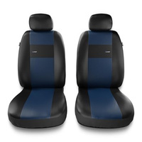 Fundas universales para asientos de coche para Peugeot 3008 I, II (2009-2019) - 2XL-BL