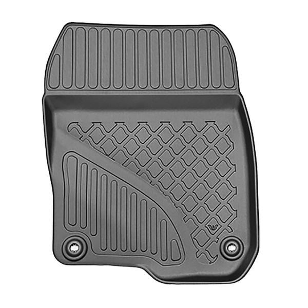 Alfombrillas de TPE adecuadas para Honda CR-V V (RW) SUV (10.2018-....) - sin la tercera fila; también con tracción híbrida - alfombras para coche