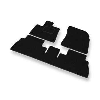 Alfombrillas de fieltro adecuadas para Peugeot Rifter Furgoneta (2019-....) 5-pl