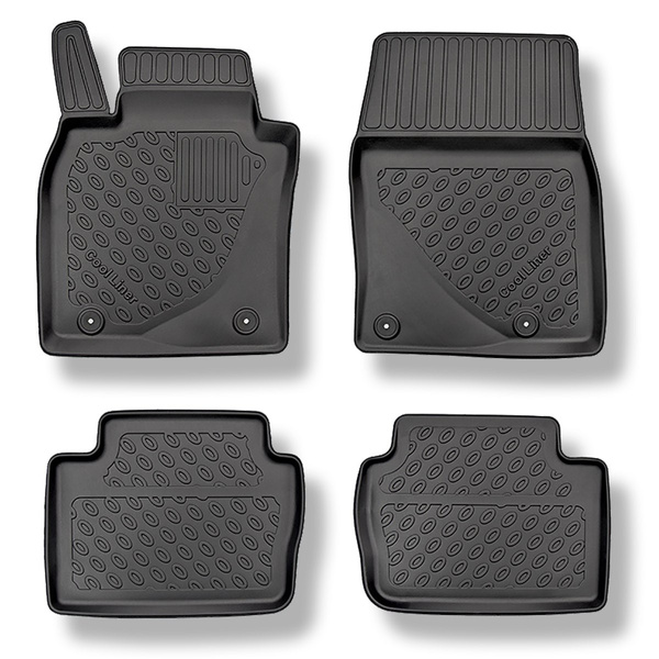 Alfombrillas de TPE adecuadas para Mazda 3 IV BP Hatchback, Berlina (03.2019-....) - alfombras para coche