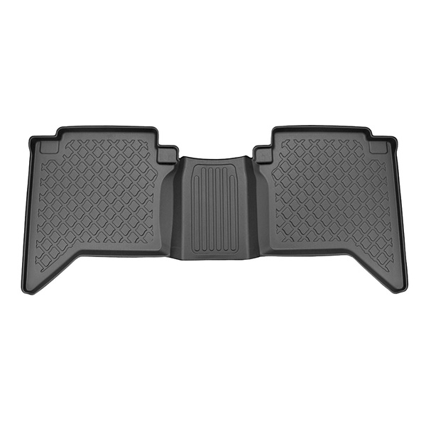 Alfombrillas de TPE adecuadas para Toyota Hilux VII Pick-Up (2006-08.2016) - cabina doble - alfombras para coche
