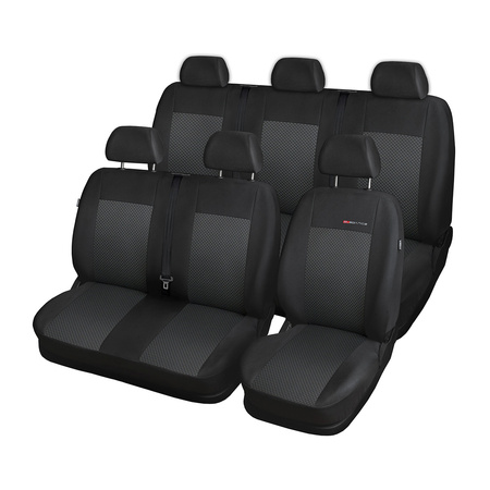 Fundas de asientos hechas a medida para Ford Transit VII Furgoneta (2013-2019) 6-plazas - E3