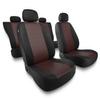 Fundas universales para asientos de coche para Alfa Romeo 156 I, II (1997-2007) - PF-RD