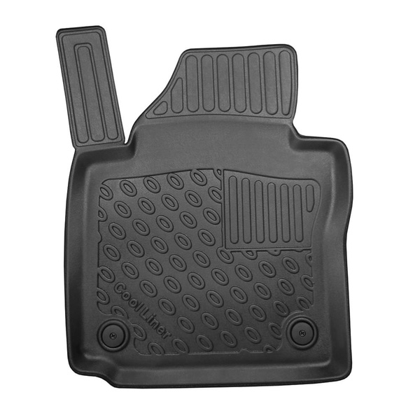 Conjunto de alfombrilla para maletero y alfombrillas para el interior del coche TPE para: Volkswagen Touran I 1T Monovolumen (03.2003-08.2015) - 5 plazas; sin tercera fila