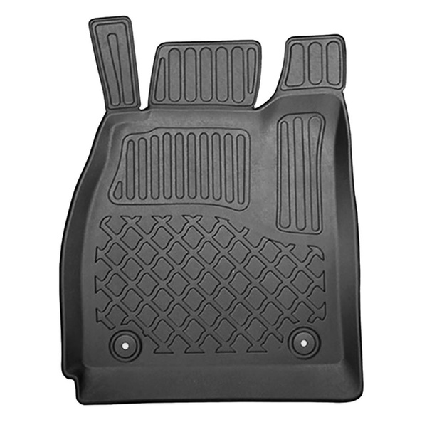 Conjunto de alfombrilla para maletero y alfombrillas para el interior del coche TPE para: Opel Insignia A Liftback (2008-05.2017) - parte inferior del maletero; con rueda de repuesto provisional o kit de reparación