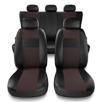 Fundas universales para asientos de coche para Volkswagen Polo III, IV, V, VI (1