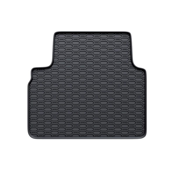 Alfombrillas de goma adecuadas para Hyundai ix35 SUV (2009-2015) - alfombras para coche - negro - 4 unidades