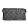 Alfombra para maletero adecuada para Fiat Scudo III Furgoneta (12.2021-....) - Protector maletero - Alfombrilla maletero antideslizante - versión turismo (familiar/tour); para detrás de la 3a fila de asientos; larga distancia entre ejes; también versión e