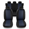 Fundas universales para asientos de coche para Citroen C3 Aircross I, II (2017-....) - PF-BL