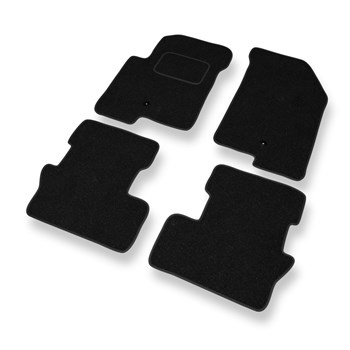 Alfombrillas de fieltro adecuadas para Dodge Caliber (2007-2011) - alfombras para coche - color negro