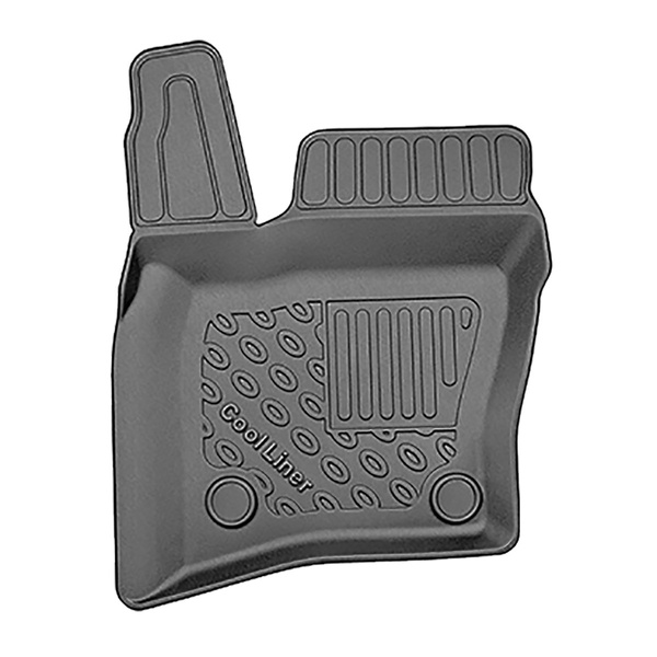 Alfombrillas de TPE adecuadas para Land Rover Defender 110 (L663) SUV (01.2020-....) - alfombras para coche