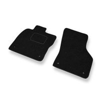 Alfombrillas de fieltro adecuadas para Skoda Octavia III (2013-2019) - alfombras para coche - color negro