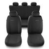 Fundas universales para asientos de coche para Fiat Panda II, III (2003-....) - UNE-4