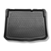 Alfombra para maletero adecuada para Fiat 500X Crossover (01.2015-2024) - Protector maletero - Alfombrilla maletero antideslizante - con el piso móvil del maletero; para el nivel superior e inferior del maletero