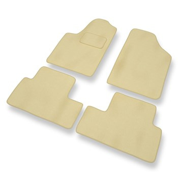 Alfombrillas de Velour adecuadas para Citroen Berlingo I Furgoneta (1996-2007) -