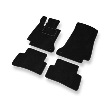 Alfombrillas de Velour adecuadas para Mercedes-Benz Classe C W205 Familiar, Berl