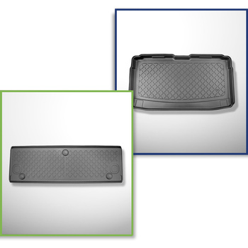 Conjunto de alfombrilla para maletero y alfombrillas para el interior del coche 