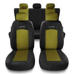 Fundas universales para asientos de coche para Audi A2 (1999-2005) - S-Y