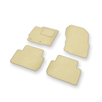Alfombrillas de Velour adecuadas para Mitsubishi Eclipse Cross SUV (2018-....) -