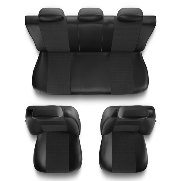 Fundas universales para asientos de coche para Audi Q3 I, II (2011-....) - EXL-4