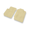 Alfombrillas de Velour adecuadas para Suzuki Grand Vitara II SUV (2005-2014) - alfombras para coche - Premium color beige