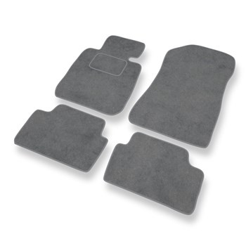 Alfombrillas de Velour adecuadas para BMW 1 E81/E87 Coupé, Hatchback (2004-2013)