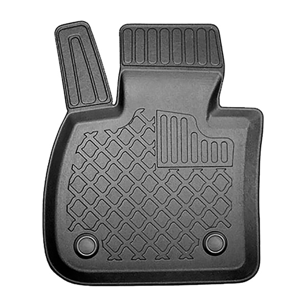 Conjunto de alfombrilla para maletero y alfombrillas para el interior del coche TPE para: BMW 2 F46 Gran Tourer (03.2015-2021) - 5 o 7 plazas; sin tercera fila