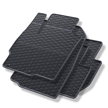 Alfombrillas de goma adecuadas para Peugeot 4007 (2007-2012) - alfombras para coche