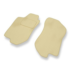 Alfombrillas de Velour adecuadas para Alfa Romeo 145 I Hatchback (1994-2001) - alfombras para coche - Premium color beige