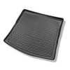 Alfombra para maletero adecuada para Skoda Kodiaq SUV (03.2017-....) - Protector maletero - Alfombrilla maletero antideslizante - 5 plazas; parte inferior del maletero sin base móvil / parte superior del maletero con base móvil en posición superior
