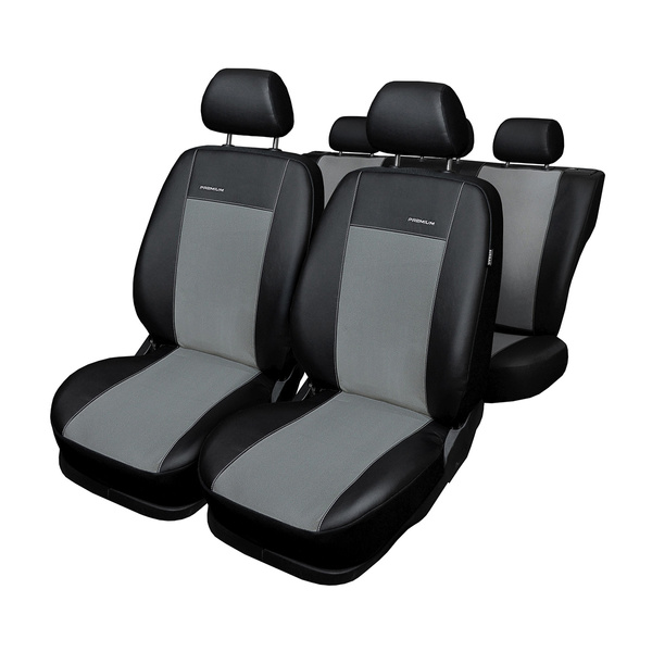 Fundas de asientos hechas a medida para Peugeot 301 Berlina (2012-2019) - gris