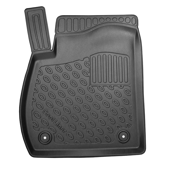 Conjunto de alfombrilla para maletero y alfombrillas para el interior del coche TPE PREMIUM para: Opel Zafira C Monovolumen (01.2012-07.2019) - 5/7 plazas; 3a fila de asientos abatible