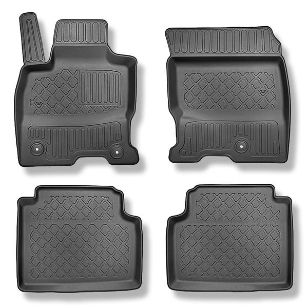 Alfombrillas de TPE adecuadas para Ford Kuga III Plug-in Hybrid SUV (04.2020-....) - alfombras para coche