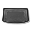Alfombra para maletero adecuada para Kia Rio IV YB Hatchback (02.2017-....) - Protector maletero - Alfombrilla maletero antideslizante - parte superior del maletero; modelos con base móvil del maletero; no adecuado para versión híbrida