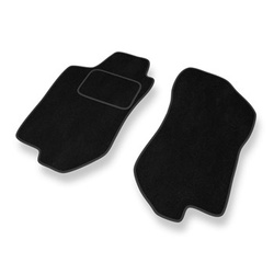 Alfombrillas de Velour adecuadas para Alfa Romeo 145 I Hatchback (1994-2001) - alfombras para coche - Premium color negro