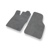 Alfombrillas de Velour adecuadas para Opel Astra F Caravan, Hatchback, Cabrio, Berlina (1991-2002) - alfombras para coche - Premium color gris