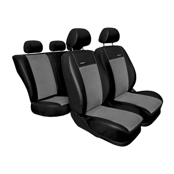 Fundas de asientos hechas a medida para Volkswagen Polo IV Classic, Hatchback (2001-2009) - gris
