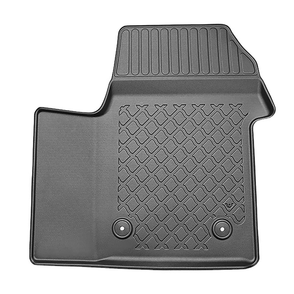 Conjunto de alfombrilla para maletero y alfombrillas para el interior del coche TPE para: Volkswagen Multivan T7 Furgonetaeta (10.2021-....) - distancia larga entre ejes; tras la tercera fila de asientos; también versión eHybrid PHEV