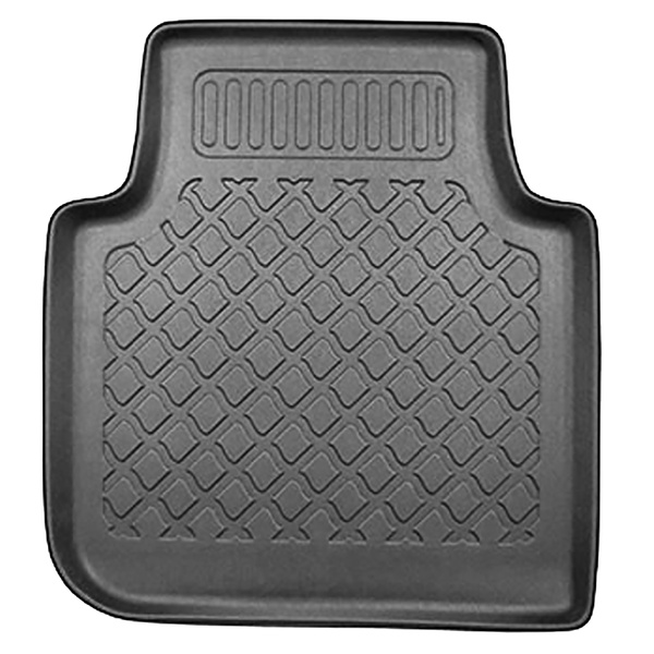 Conjunto de alfombrilla para maletero y alfombrillas para el interior del coche TPE para: Skoda Kodiaq SUV (03.2017-10.2023) - 7 plazas; 3a fila abatible