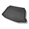 Conjunto de alfombrilla para maletero y alfombrillas para el interior del coche TPE para: Seat Leon III 5F Hatchback (11.2012-02.2020) - parte inferior del maletero; sin base doble en el maletero